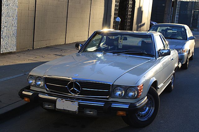 Mercedes 450sl for sale los angeles #7
