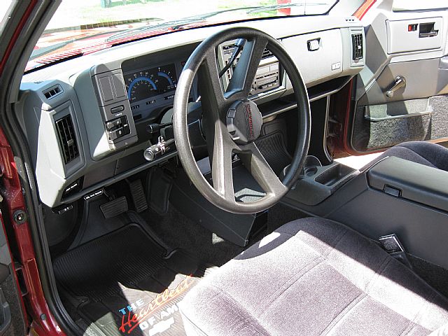 1993 chevy s10 interior